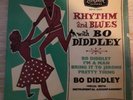 London 45rpm EP Rhythm & Blues With Bo Diddley Gold Lettering Tri Centre