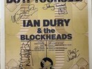 IAN DURY & THE BLOCKHEADS SIGNED DO IT YOURSELF VINYL JANKEL WATT ROY GALLAGHER