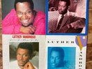 LUTHER VANDROSS - THE NIGHT / FOREVER FOR ALWAYS / ANY LOVE  NR MINT VINYL LP x4