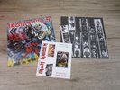 Vinyle LP 33T IRON MAIDEN The Number of the Beast French Press avec Patch Rare