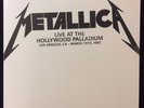 Metallica Live At The Hollywood Palladium Vinyl Near Mint  1985 - 2 LP