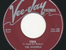 SPANIELS - Tina / Great Googley Moo - VEE-JAY - Doo Wop R&B 45