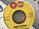 BRENDA HOLLOWAY - WHEN I'M GONE - TAMLA 54111. VG++