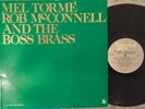 SIGNED Mel Torme Rob Mcconnell & The Boss Brass Record Album Vinyl LP GD+ fr/shp