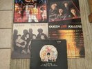 Queen 5xLP Vinyl Record Bundle Original Presses: Live, Greatest, Killers, Works