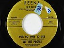 Garage Psych 45 - We The People - For No One To See - Reena - mp3