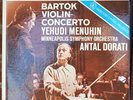 Scarce Bartok Violin Concerto Yehudi Menuhin - Deep Groove Mercury - NM Dorati