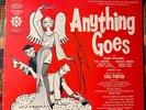 1962 Anything Goes Off Broadway Cast Album Autographed by Hal Linden
