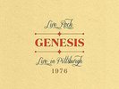 Genesis Live In Pittsburgh 1976 VINYL NEW
