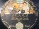 Sig Romano - 10” Parlophon 42228 / 42231 - 78 rpm record - Credo
