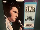Elvis Presley RCA 47-9985 Only Believe / life 45 W/ Sleeve 1971 NM