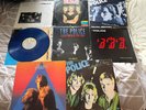 8 records POLICE Outlandos D' Amour ORIG 1st UK A&M 1978 BLUE VINYL Roxanne etc
