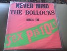 Sex Pistols punk LP Never Mind the Bollocks, WB 3147 early repress, free ship 