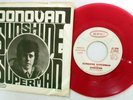 DONOVAN 45 Sunshine Superman / Trip RED WAX Epic PROMO w/ Pic Slv psych  Mc 1843