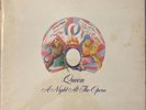 Queen A Night at The Opera Vinyl Original 1975 Elektra Emboss 7E-1053 EX VG RARE