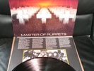 Metallica Master of Puppets Vinyl Record Original LP 1986 Elektra