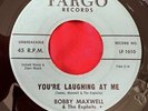 Bobby Maxwell - You're Laughing At Me / Stay With Me - Fargo RARE R&B DOOWOP 45