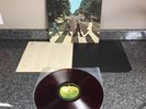 LP THE BEATLES ALBUM ABBEY ROAD AP-8815 JAPAN 1ST PRESS RED VINYL 1969 EX/EX