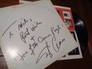 ED AMES PROMOTIONAL LP AUTOGRAPHED