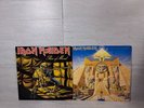 Iron Maiden - Piece Of Mind Vinyl Record 1983 EMI Records & Powerslave Vinyl