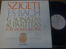 JOSEPH SZIGETI    / BACH sonatas & partitas for violin solo / VANGUARD BG 627-9