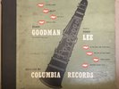 Columbia 4x78 RPM Set BENNY GOODMAN & PEGGY LEE C-170 E-