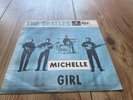 THE BEATLES michelle / girl VERY RARENORWAY PS PARLOPHONE CLEAN CONDITION 45