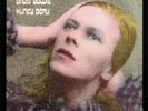 David Bowie - Hunky Dory - Vinyl LP - Released 1971 - Re-issued 1980 - Used.