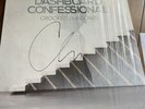 Dashboard Confessional Autographed Crooked Shadows Light Blue-Clear Vinyl LP