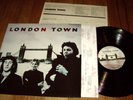 PAUL McCARTNEY & WINGS  *JAPAN 1st Ed. & Inserts LP ' LONDON TOWN ' 1978 EXC