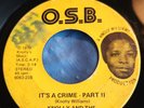 RARE unknown guitar funk Knolly and The Ohio Soul Band It's A Crime G/G+