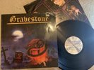 GRAVESTONE Back To Attack W/ Lyric Sleeve SCRATCH RECS RARE LP VINYL VG+/EXC
