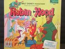 RARE VINTAGE 1973 Robin Hood Vinyl and Story Book Walt Disney LP
