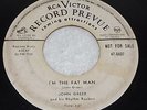 JOHN GREER & HIS RHYTHM ROCKERS I'm The Fat Man/Since You Went Away 1952 PROMO