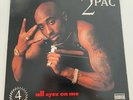 2PAC ALL EYEZ ON ME USA OG ORIGINAL FIRST PRESS 4LP VINYL 314-524 204-1