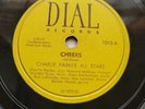 78 rpm DIAL 1013 Charlie Parker All Stars BeBop Jazz VG++