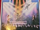 Rush   Rush Through Time   Vintage German IMPORT LP Autographed Geddy Lee