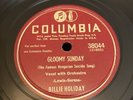 Columbia 78 RPM Billie Holiday - Gloomy Sunday / Night & Day 38044 V++