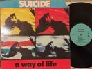 SUICIDE A Way Of Life Vinyl Album LP '89 Wax Trax Promo Post Punk Industrial GD+