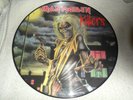 IRON MAIDEN - KILLERS LP ORIGINAL PICTURE DISC HEAVY METAL ROCK VG/G SEE DISCRIP