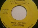 George Jones Who Shot Sam / White Lightning Vinyl Single 7inch Mercury