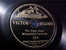 Metropolitan Orchestra -7-Inch single-sided 78RPM - The Night Alarm - Victor 284