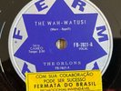 THE ORLONS  - The Wah-Watusi / Holiday Hill 10” 1962 78 RPM PROMO BRAZIL