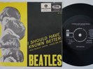 BEATLES I Should Have Known Better RARE YELLOW VARIANT Sweden 45 swedish HEAR