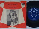 BILLY FURY Halfway To Paradise  Denmark 45 danish Cross My Heart HEAR