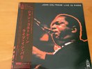 LP JOHN COLTRANE LIVE IN PARIS JAPAN OBI 2LP YX-4001-2