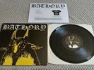 BATHORY BATHORY FIRST ALBUM YELLOW GOAT WITH LYRIC SHEET UNKNOWN YEAR? NR MINT