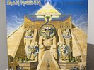IRON MAIDEN- POWERSLAVE-1984 Capitol LP Vinyl -Textured Cover complete w/ inlay