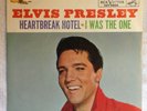 ELVIS PRESLEY 45 447-0605 HEARTBREAK HOTEL RARE DOG ON SIDE GOLD STANDARD SERIES