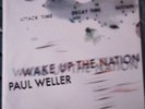 Paul Weller.Wake Up The Nation VINYL LP ORIGINAL PRESSING card and badge the jam